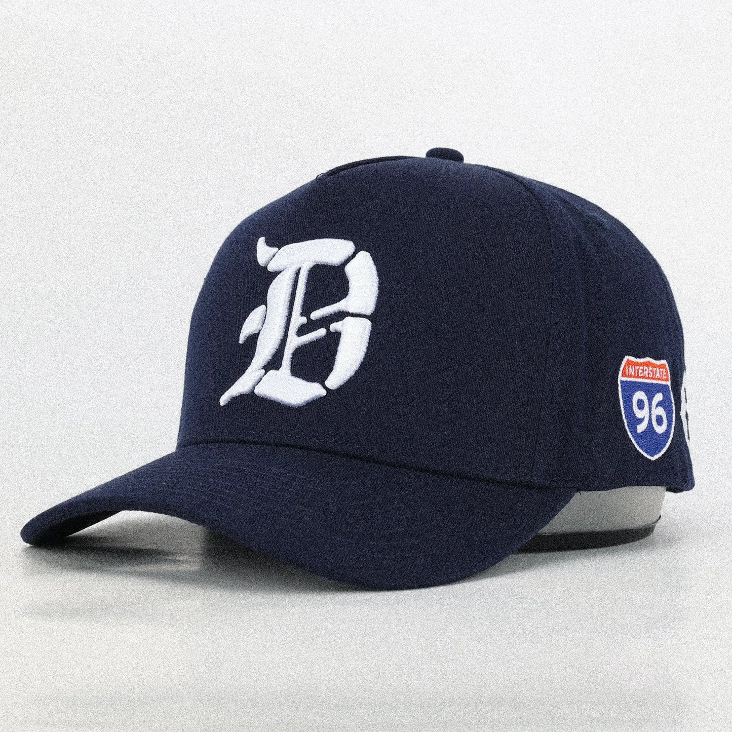 Detroit SnapBack - Nera Blue Verted