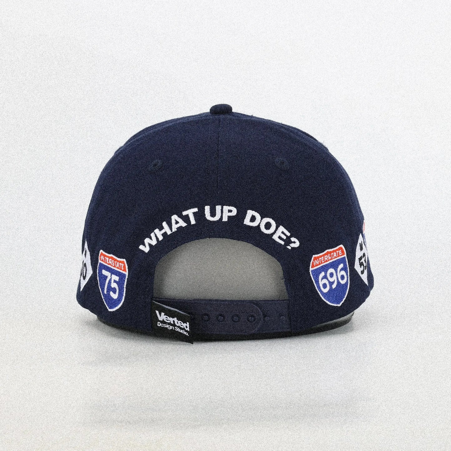 Detroit SnapBack - Nera Blue Verted