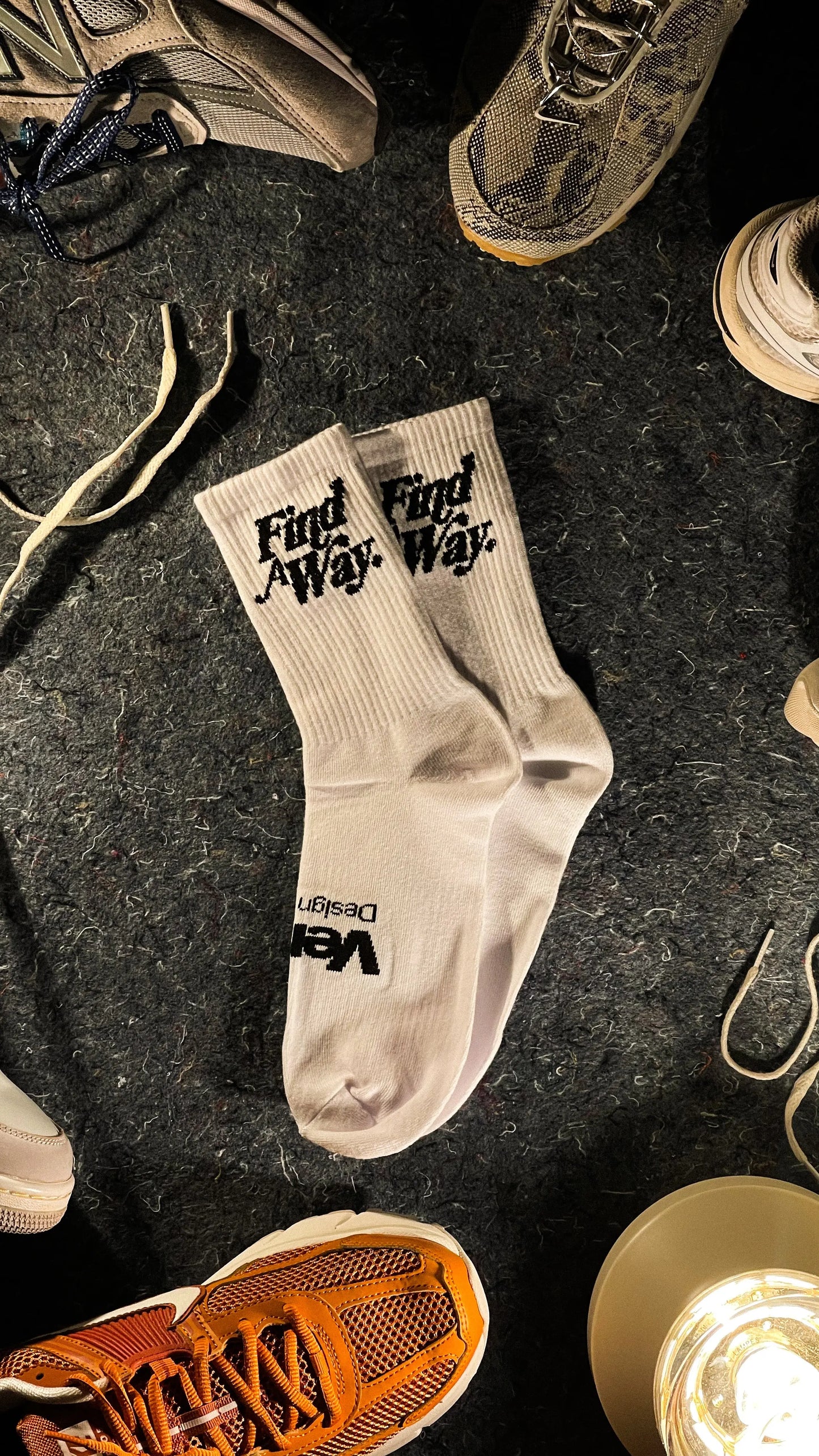 ‘Find A Way’ Socks Verted