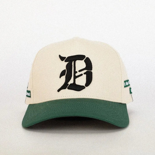 Detroit SnapBack - Vintage Green Verted