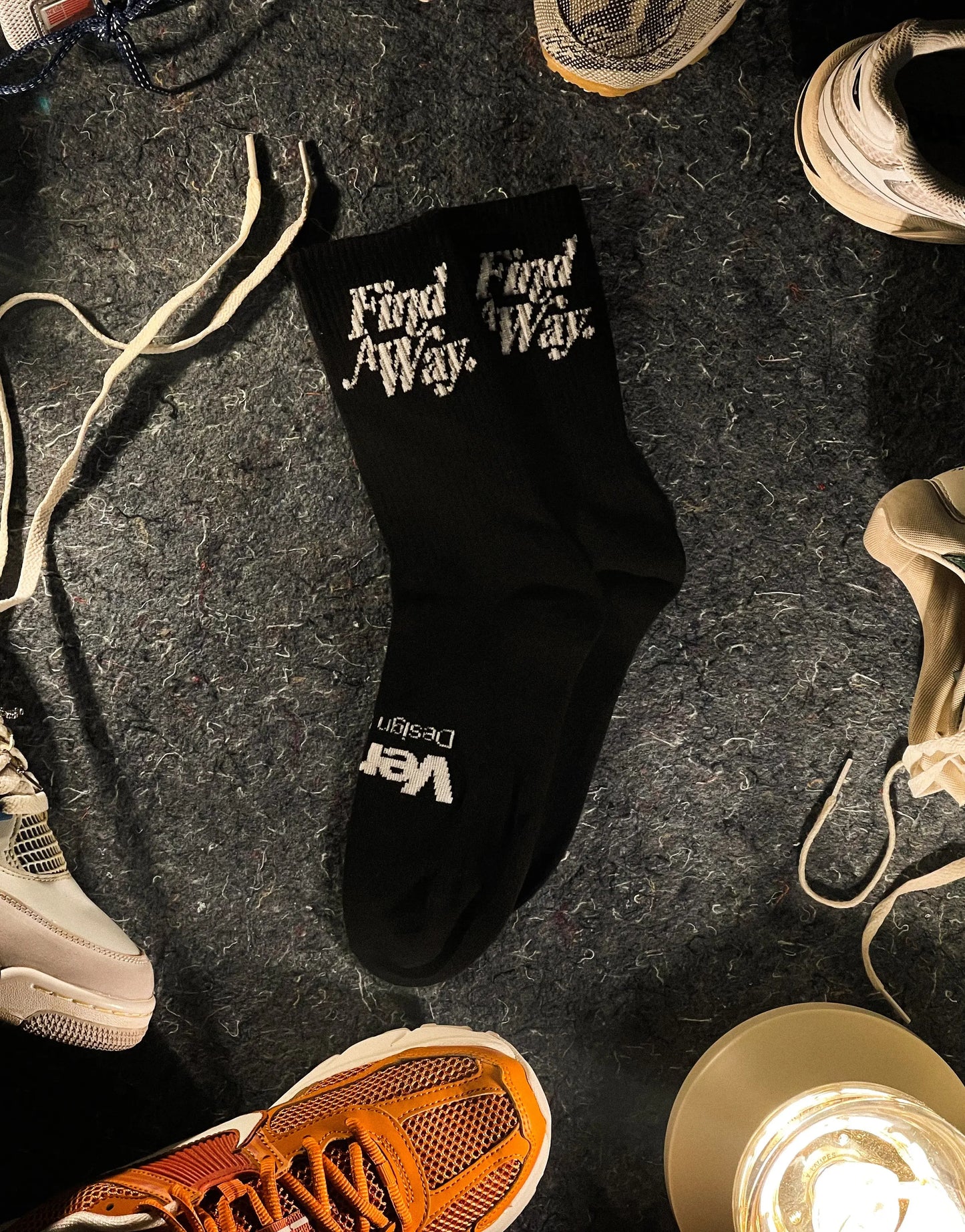 ‘Find A Way’ Socks Verted