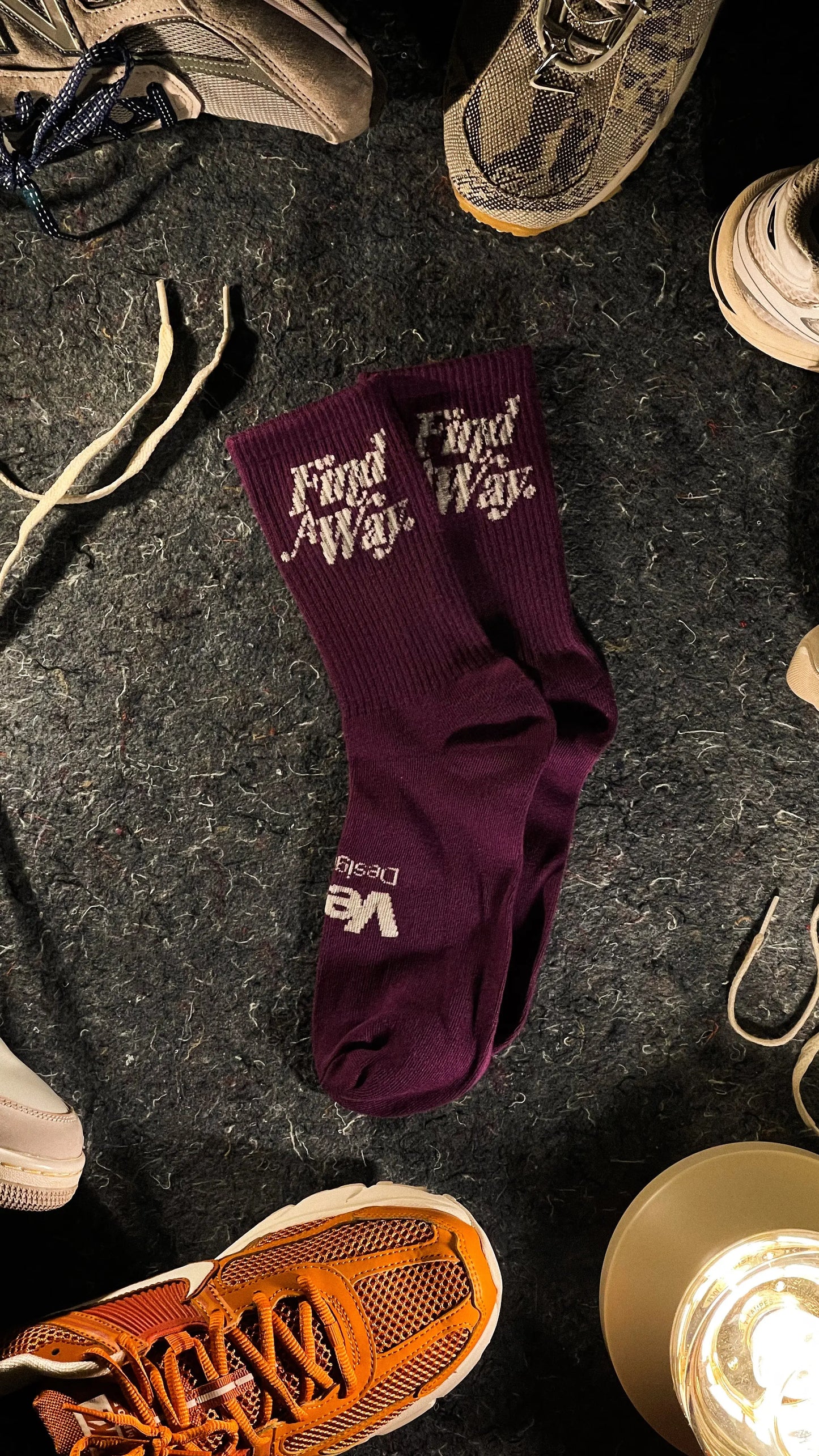 ‘Find A Way’ Socks Verted