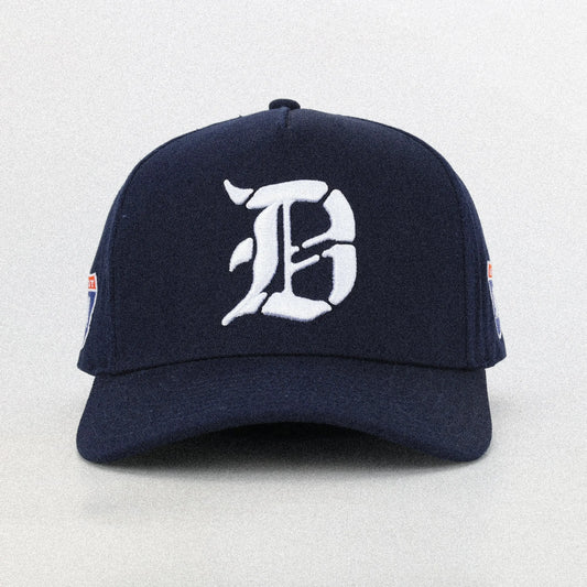 Detroit SnapBack - Nera Blue Verted